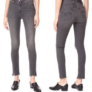 Levi’s “Altered” 721 High Rise Skinny jeans